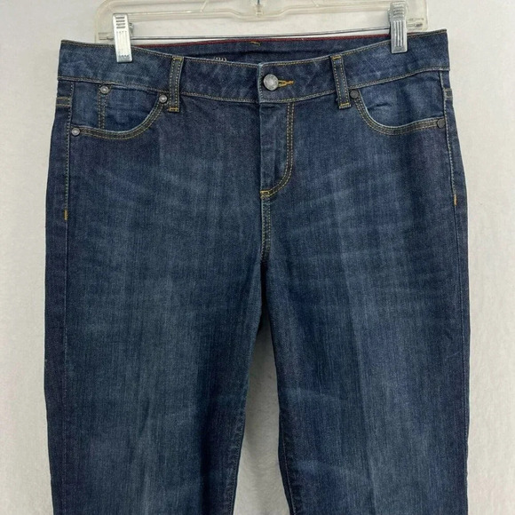 Talbots Jeans Women's Sz 30 Blue Signature Boot Mid-Rise Stretch Denim - Picture 6 of 13